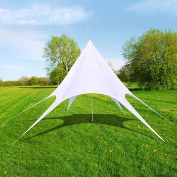 vidaXL Prieel zeshoekige ster 12 m, Tuin en Terras, Verzenden, Nieuw