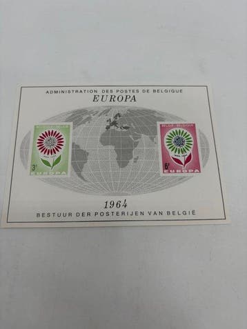 België 1964/1965 - 3 luxe velletjes (zeldzaam) LUX45 Europa