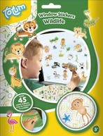 Raamstickers Jungle Dieren, Verzenden, Nieuw