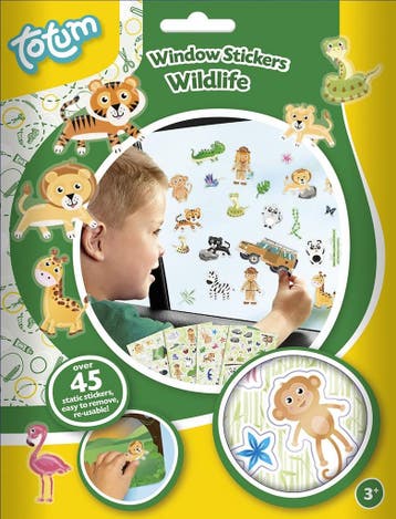 Raamstickers Jungle Dieren, Hobby en Vrije tijd, Verzenden, Nieuw