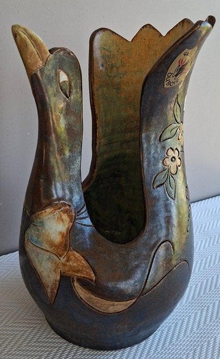 Potterie Dubois - Vaas - Aardewerk, Antiek en Kunst, Kunst | Designobjecten