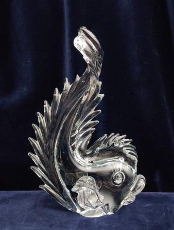 Vetreria Fratelli Scarpa, Murano, Murano - Figuur - Fisch -, Antiek en Kunst