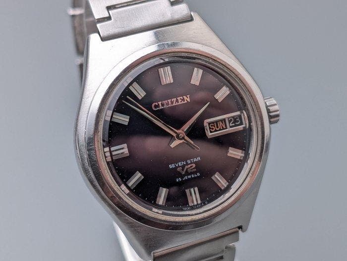 Citizen - Seven Star V2 - Sans prix de réserve - 4-720181TA, Handtassen en Accessoires, Horloges | Heren