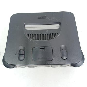 Nintendo - N64 - Tested Nintendo 64 Clear Blue Console Set -