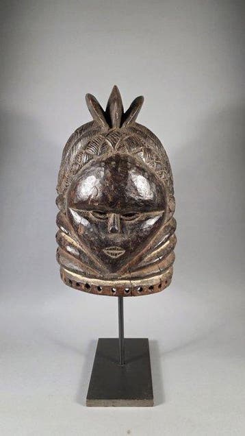 houten helm - Mende - Sierra Leone (Zonder minimumprijs), Antiek en Kunst