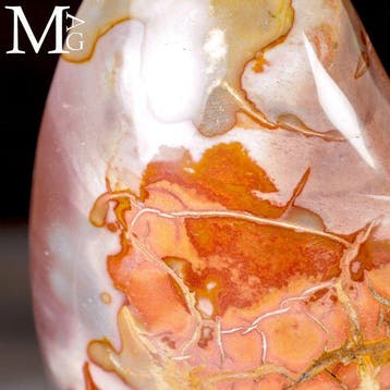 Madagaskar-veelkleurige jaspis – vrij vormgegeven,, Verzamelen