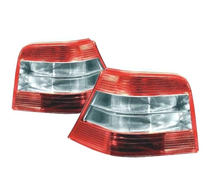 Feux Arrière Pour Volkswagen Vw Golf 97-03 Rouge Chromé, Auto-onderdelen, Verlichting, Verzenden