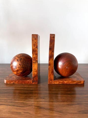 Boekensteunen (2) - Hout