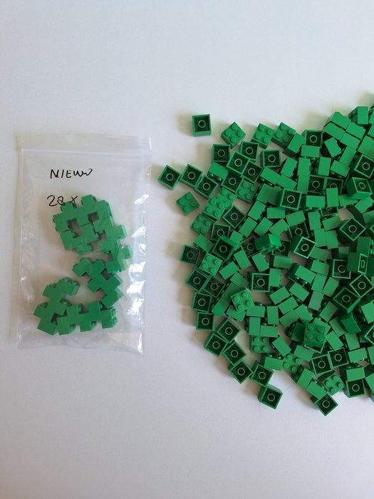 Lego Onderdelen - 500 STENEN 3003 GROEN 2x2, Enfants & Bébés, Jouets | Duplo & Lego