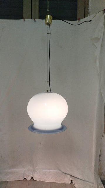 Plafondlamp - Muranoglas - Kroonluster van geblazen glas, Antiek en Kunst