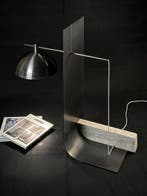 DARK atelier - Lamp - Equo 2.1 - IJzer, Travertine, Staal
