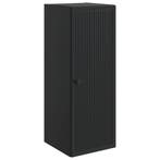 vidaXL Wandkast Zwart 33 x 34,5 x 90 cm Bewerkt hout, Verzenden, Nieuw