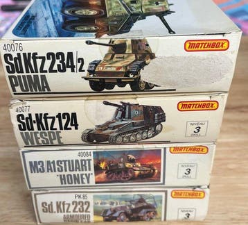 Matchbox 1:76 - Modèle réduit (7) - Matchbox militaire