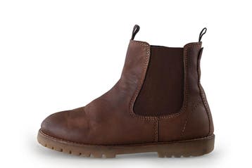 Milo &amp; Mila Chelsea boots Jongens in maat 33 Bruin, Verzenden, Jongen of Meisje, Schoenen, Zo goed als nieuw