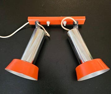 Wandlamp - Staal, Chroom