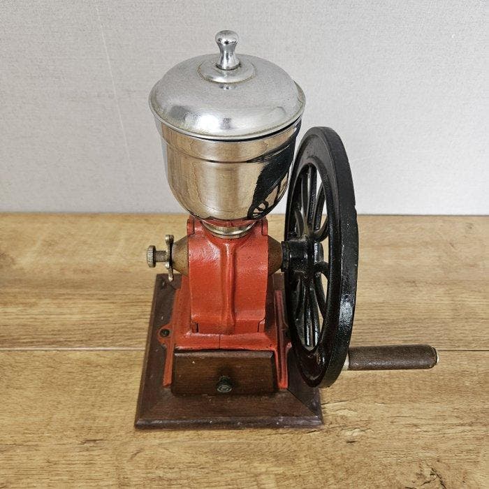 Koffiemolen - Gietijzer - Hand tandwiel, Antiek en Kunst, Antiek | Keukengerei