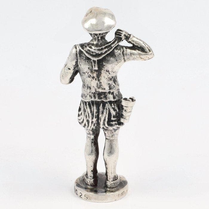 David Shaw nr. 006/125 - Beeldje - .925 zilver, Antiquités & Art, Antiquités | Argent & Or