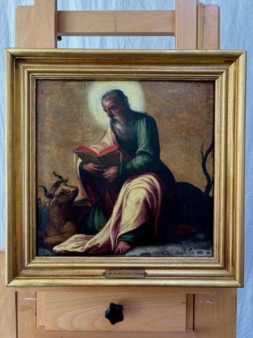 Scuola italiana (XVIII) - Saint Luc l’évangéliste
