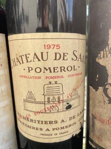 1989 Château Haut-Renaissance 1975 Château de Sales 1977, Verzamelen, Wijnen, Nieuw