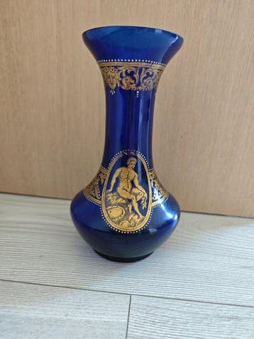 Vaas - Glas - het einde van de 19e eeuw., Antiek en Kunst