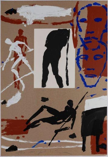 Mimmo Paladino (1948) - Olympic centennial