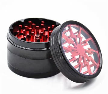 Thunder Lightning Kruidengrinder  Rood, Verzamelen, Verzenden, Nieuw
