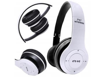 Veiling - Draadloze hoofdtelefoon p47 bluetooth microfoon mp, Audio, Tv en Foto, Hoofdtelefoons, Nieuw