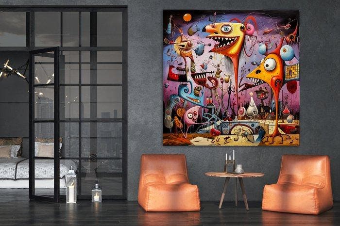 Giancarlo Colombo - GCD Art - Oddwork #163, Antiek en Kunst, Kunst | Schilderijen | Modern