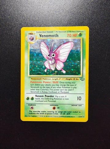 Pokémon - 5 Card - Venomoth Holo - Kangaskhan Holo -, Nieuw