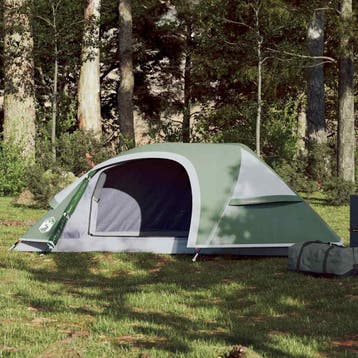 vidaXL Koepeltent 1-persoons waterdicht groen, Caravans en Kamperen, Verzenden, Nieuw