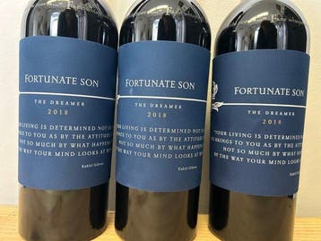 2018 Fortunate Son, The Dreamer - Napa Valley - 3 Flessen, Nieuw