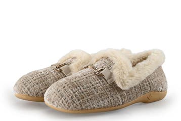River Woods Pantoffels in maat 39 Beige, Verzenden, River Woods, Beige, Zo goed als nieuw