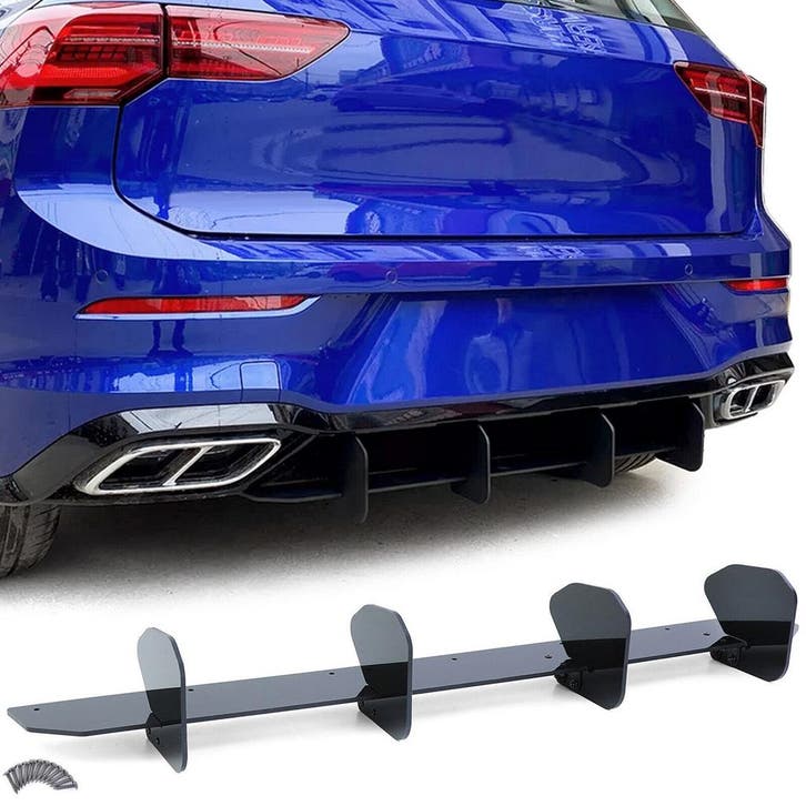 Aggressive Diffuser voor Volkswagen Golf 8 R line, Auto diversen, Tuning en Styling, Ophalen of Verzenden