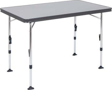 Crespo - Tafel - AL/247 - 110x70 cm - Grijs, Caravans en Kamperen, Verzenden, Nieuw