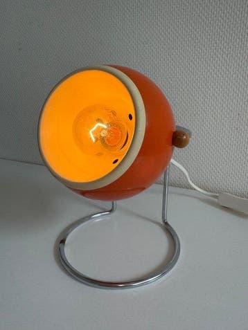 Tafellamp (2) - Staal, Aluminium - Eyeball