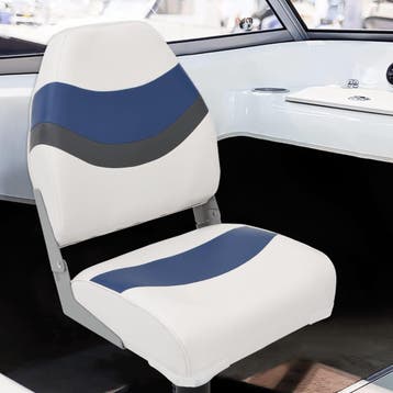 vidaXL 4-delige Bootstoelenset met hoge rugleuning, Sports nautiques & Bateaux, Accessoires navigation, Verzenden