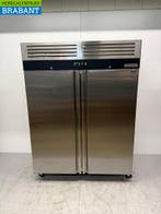 Congélateur mobile double porte en acier inoxydable 1400, Verzenden