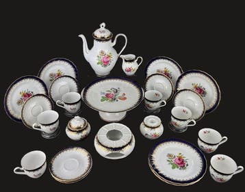 Winterling - Koffieservies (24) - Porselein - Echt, Antiquités & Art