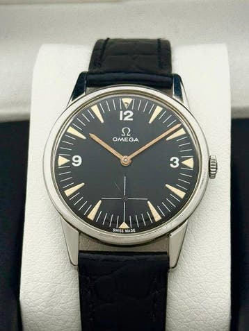 Omega - Zonder minimumprijs - Military Black Dial Vintage, Nieuw