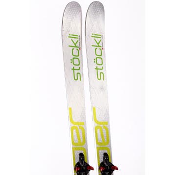 186 toerskis STOCKLI STORMRIDER 97, titan, woodcore + Marke, Sport en Fitness, Verzenden, Gebruikt