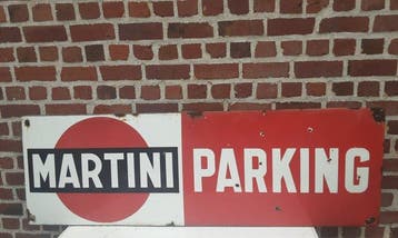 Emaillerie Belge - Martini - No Parking - Martini - No