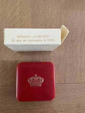 Monaco. 2 Euro 2013 ONU Proof