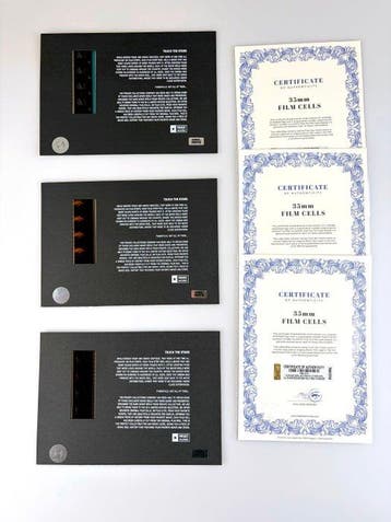 Gangster Classics – Extremely rare Set of 3 Mounted 35mm, Verzamelen, Nieuw