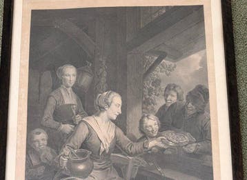 Johann Georg Wille (XVIII) - Les Offres Réciproques