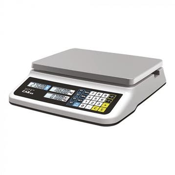 Weegschaal elektronisch RVS plateau 30x22cm  006kg/2gr of, Verzenden