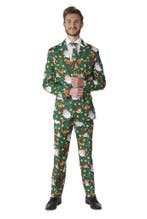 Groen Pak Kerstmis, Kleding | Heren, Verzenden, Nieuw