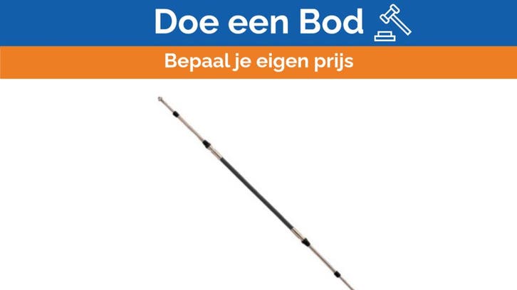 Bieden: Maxflex C8 13ft 4m manual outboard engine steering, Watersport en Boten, Bootonderdelen, Ophalen of Verzenden