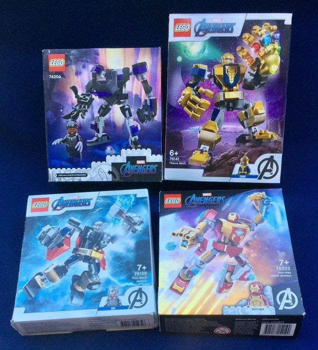 Lego Set - Marvel - 76204 blackout panter, 76141 thanos, Enfants & Bébés, Jouets | Duplo & Lego