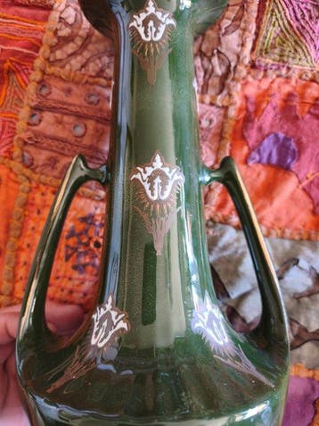 Keller & Guérin Luneville - K&G Lunéville - Vase à double