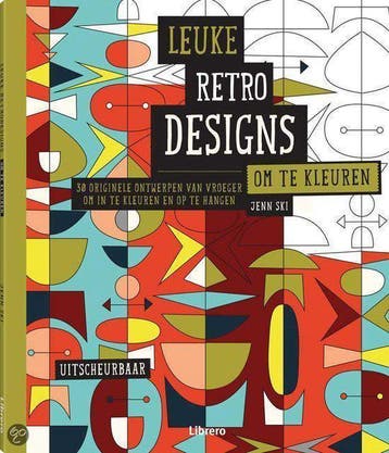 leuke retrodesigns om te kleuren 9789089985224 Lisa Congdon, Verzenden, Zo goed als nieuw, Lisa Congdon